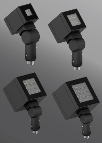 Click to view Ligman Lighting's Lador Floodlight: Threaded Knuckle Mount (model ULD-500XX).